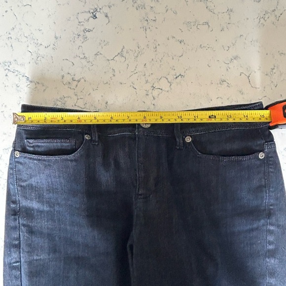 J. Jill Dark denim  Blue Ankle Jeans - Picture 7 of 10